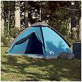 - tenda da campeggio a cupola per 2 persone blu impermeabile