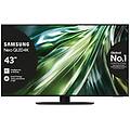 smart tv 43'' qe43qn90datxzt neo qled 4k mini led titan black 2024 processore nq4 ai gen2