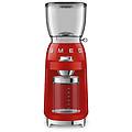 Smeg Macinacaffe Cgf01rdeu Estetico Anni 50 In Acciaio Inox 150 W Rosso