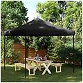 - tenda da festa pieghevole pop-up nero 292x292x315 cm