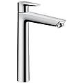 rubinetto per lavabo getto laminare cristallino talis e cromo lucido h 32. 1 cm