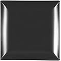 h&h set 6 piatti frutta boston nero cm 18x18