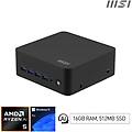 mini pc cubi z ai 8m r5 8645hs 16gb ddr5 512gb ssd windows 11 pro nero