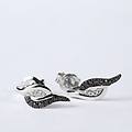 orecchini lobo sophia oro bianco diamante collezione sophia oro bianco