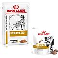 veterinary canine urinary + 3 x 230 g snack gratis! 12 x 100 g s/o in salsa