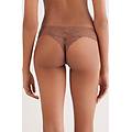 brasiliana in pizzo donna naturale taglia 3