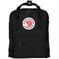 fjällräven kånken mini nero vinylon front pocket cerniera