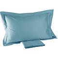 completo lenzuola brera precious sateen in raso di cotone azzurro