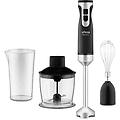 frullatore a immersione sky max 1200w 4 lame controllo variabile set 3 in 1