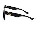 occhiali da sole gg0998s 001 black grey