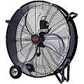 ventilatore da terra 3 pale 75 cm nero