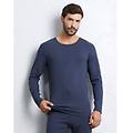 maglia termica girocollo a manica lunga next to skin / blu notte / l/xl blu notte