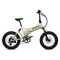 bici fat bike elettrica mate unisex adulto pieghevole desert storm