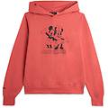 felpa con cappuccio comfort fit mickey & minnie