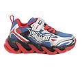sneakers da bambino blu e rosso con strap taglia 24