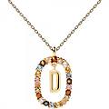 collana donna lettera d new letters co01-263-u