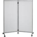 - coppia di paretine divisorie 76x44x170cm traslucido