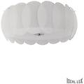 - lampada da parete-soffitto ovalino pl8 bianco max 8x60w e27 240v