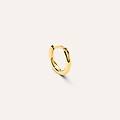 mono orecchino a cerchio toujours oro giallo collezione toujours oro giallo