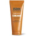 ISDIN body glow crema solare corpo spf30 200ml effetto luminoso resistente all'acqua