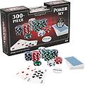 bburago si. trade poker set valigietta in alluminio con 300 fishes e dadi