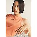 canotta regular fit con apertura laterale fusion coral donna extra large