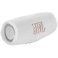 speaker portatile charge 5 wireless bluetooth potenza 30 + 10 watt con powerbank colore bianco