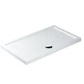 piatto doccia ceramica 120 x 70 bianco serie h6 flat codice prod 1211