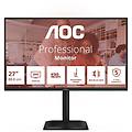 AOC monitor q27e4cv 27 qhd 120hz ips docking usb-c tempo di risposta 4ms