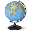 tecnodidattica mappamondo globo linea corallo diametro 30 cm per scuola didattica new