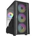 masterbox 600 case mid-tower e-atx airflow back
