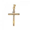 croce in oro giallo e bianco 803321728410