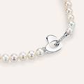 bracciale gold pearls oro bianco perla d'acqua dolce diamante collezione gold pearls oro bianco