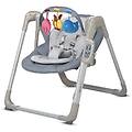 l' baby spa(p. infanzi wave altalena sdraietta elettrica (0-9kg) dondolo per neonati colore sugar