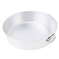 teglia tortiera conica con anello alluminio (32cm) professional family silver fama4332