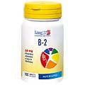 long life longlife b2 50mg integratore vitaminico 100 tavolette