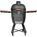 barbecue kamado 21 in ceramica con grande capacita' per cotture perfette e alta efficienza termica