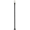 intec lampione da giardino drop h 74 cm antracite ip65
