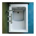 connect vasca a incasso 105x70 bianco con seduta codice prod e123801