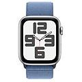 watch se gps cassa 44mm in alluminio con cinturino sport loop blu inverno (mref3ql/a)