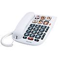 tmax 10 telefono fisso a filo per anziani tasti grandi vivavoce indicatore luminoso chiamata in