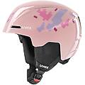 casco da sci per bambini viti puzzle rosa 46-50 cm