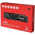 xpg gammix s70 blade 2 tb m. 2 pci express 4. 0 nvme 3d nand