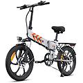 bicicletta elettrica p1 250w 40nm autonomia 100km batteria 36v 13ah freni 160mm
