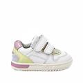 sneakers da bambina bianco con strap taglia 25