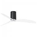mini tube fan ventilatore da soffitto con telecomando 32w nero