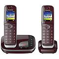 kx-tgj322gr telefono fisso nero