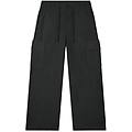 pantaloni cargo in popeline con fondo regolabile