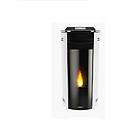 stufa a pellet mod. jessica air 7 kw bianca