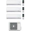 climatizzatore trial split breva e 9+12+18 con ex24000-4 r-32 inverter wi-fi optional classe a++